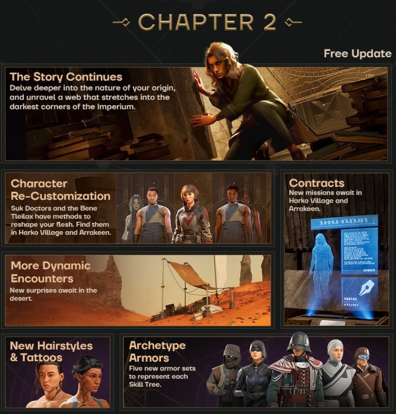 dune awakening chapter 2 free update